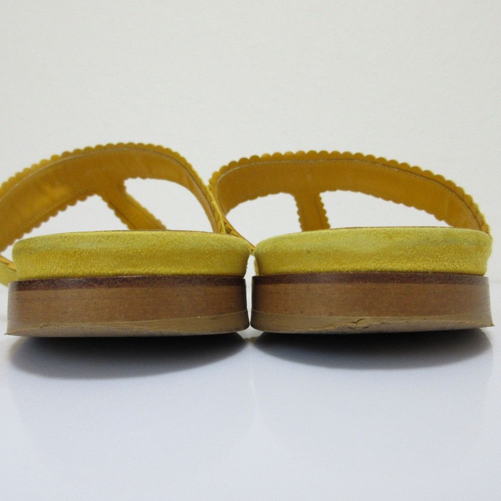 Manolo Blahnik Manolo Blahnik Manolo Blahnik Suede Flat Sandals Suede Shoes DUTY FREE for USA Size ONE SIZE - 15 Thumbnail