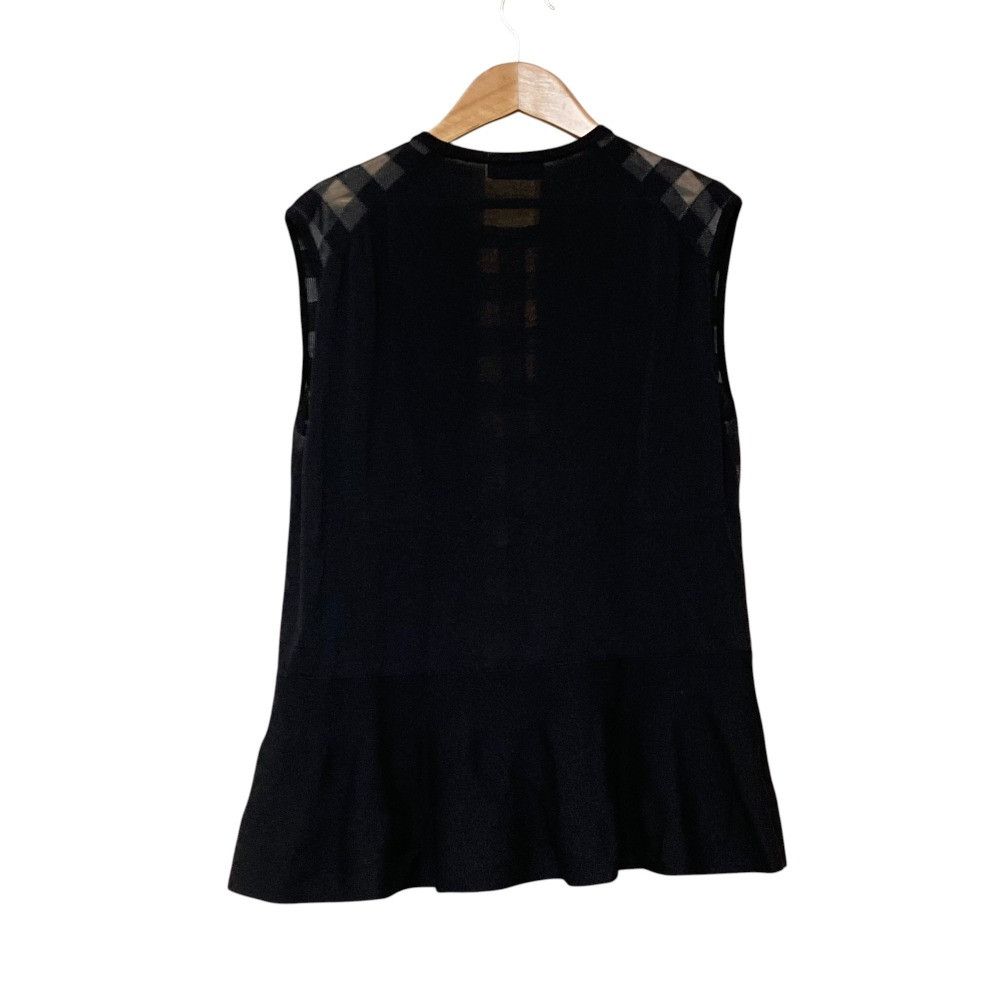 Other Other Drawer Block Check Knit Top Others Tops 6518-299-0532 DUTY FREE for USA Size ONE SIZE - 3 Thumbnail