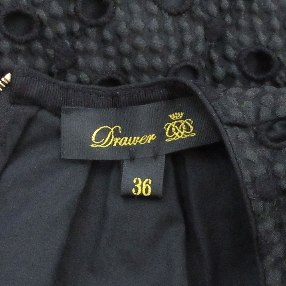 Other Other Drawer Fukure Jacquard Lace Blouse Others Tops 6521-299-1074 DUTY FREE for USA Size ONE SIZE - 6 Thumbnail