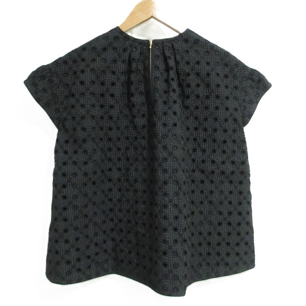 Other Other Drawer Fukure Jacquard Lace Blouse Others Tops 6521-299-1074 DUTY FREE for USA Size ONE SIZE - 2 Thumbnail