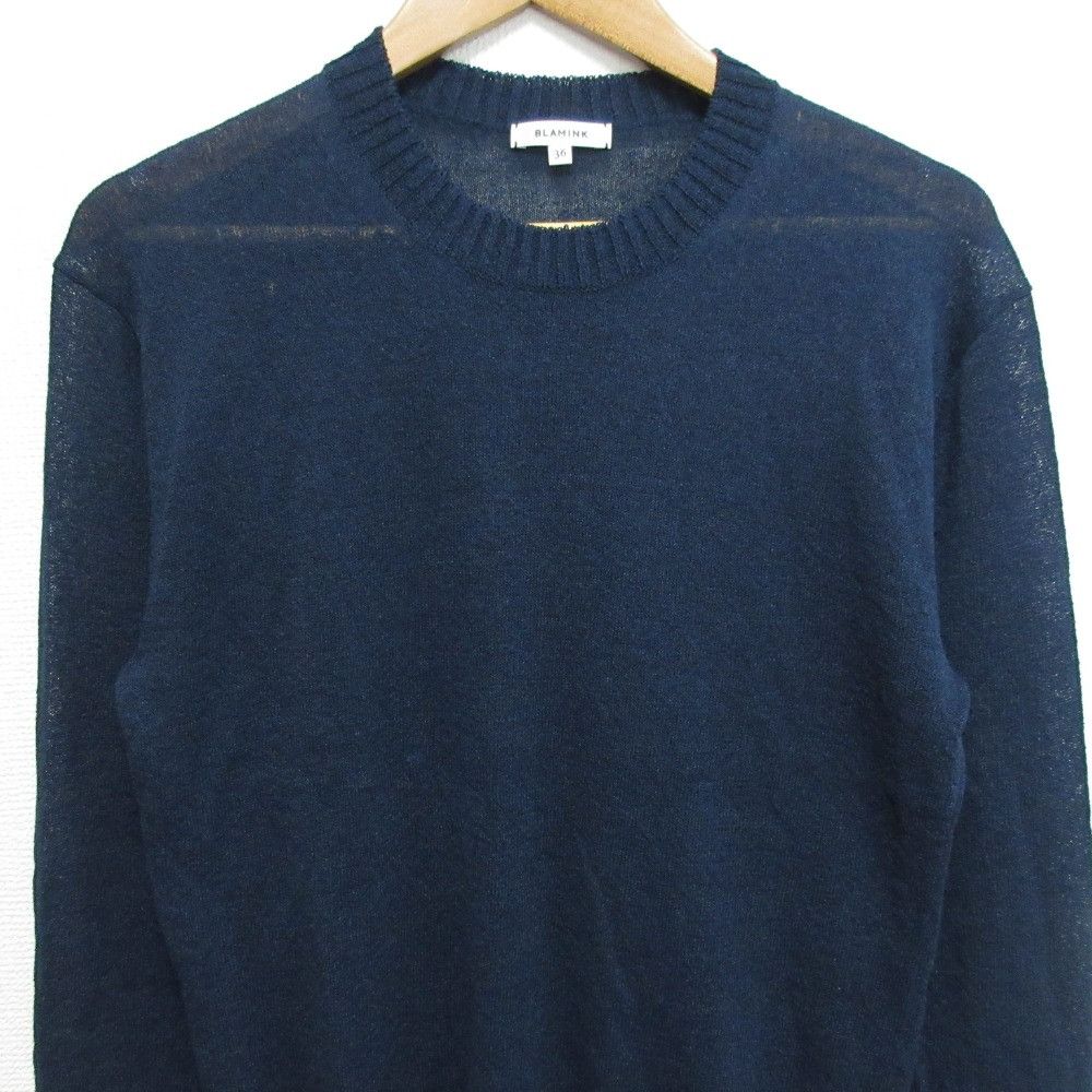 Other Other BLAMINK Linen Nylon Knit Top Natural Material Tops 7913-106-0288 DUTY FREE for USA Size ONE SIZE - 3 Thumbnail