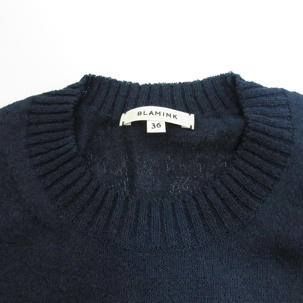 Other Other BLAMINK Linen Nylon Knit Top Natural Material Tops 7913-106-0288 DUTY FREE for USA Size ONE SIZE - 11 Thumbnail