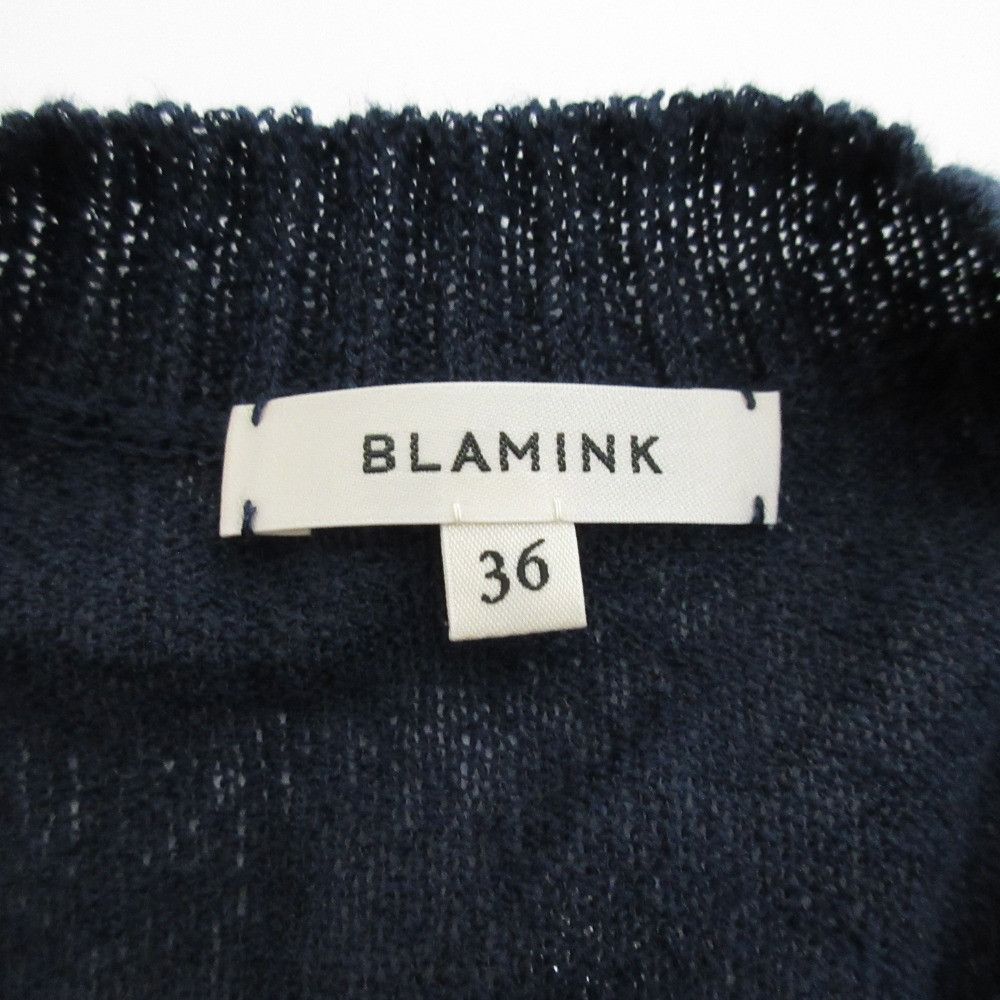Other Other BLAMINK Linen Nylon Knit Top Natural Material Tops 7913-106-0288 DUTY FREE for USA Size ONE SIZE - 7 Thumbnail