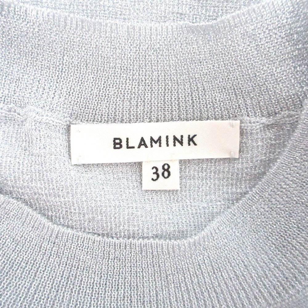 Other Other BLAMINK Lame 18G Rib Long Sleeve Knit Others Tops 7913-230-0286 DUTY FREE for USA Size ONE SIZE - 5 Thumbnail
