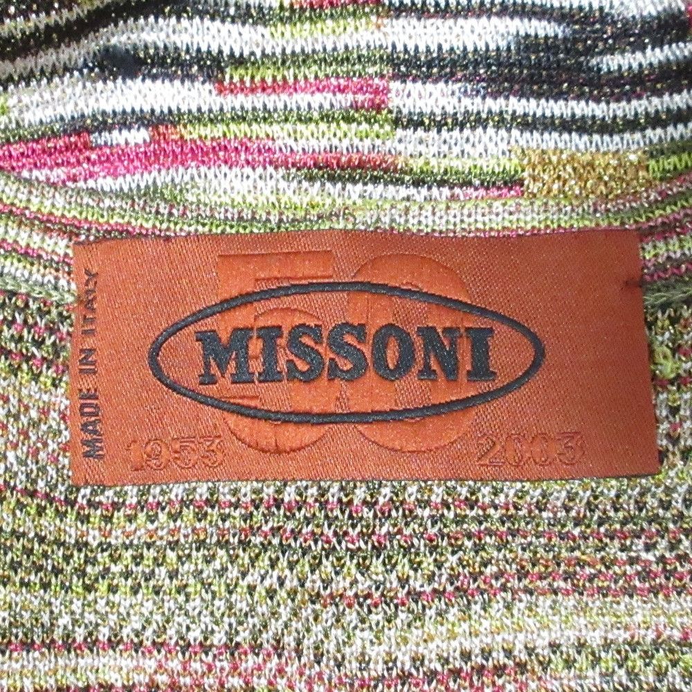 Other Other Missoni 50th Jacquard 2way Knit Ensemble Cotton Tops DUTY FREE for USA Size ONE SIZE - 16 Thumbnail