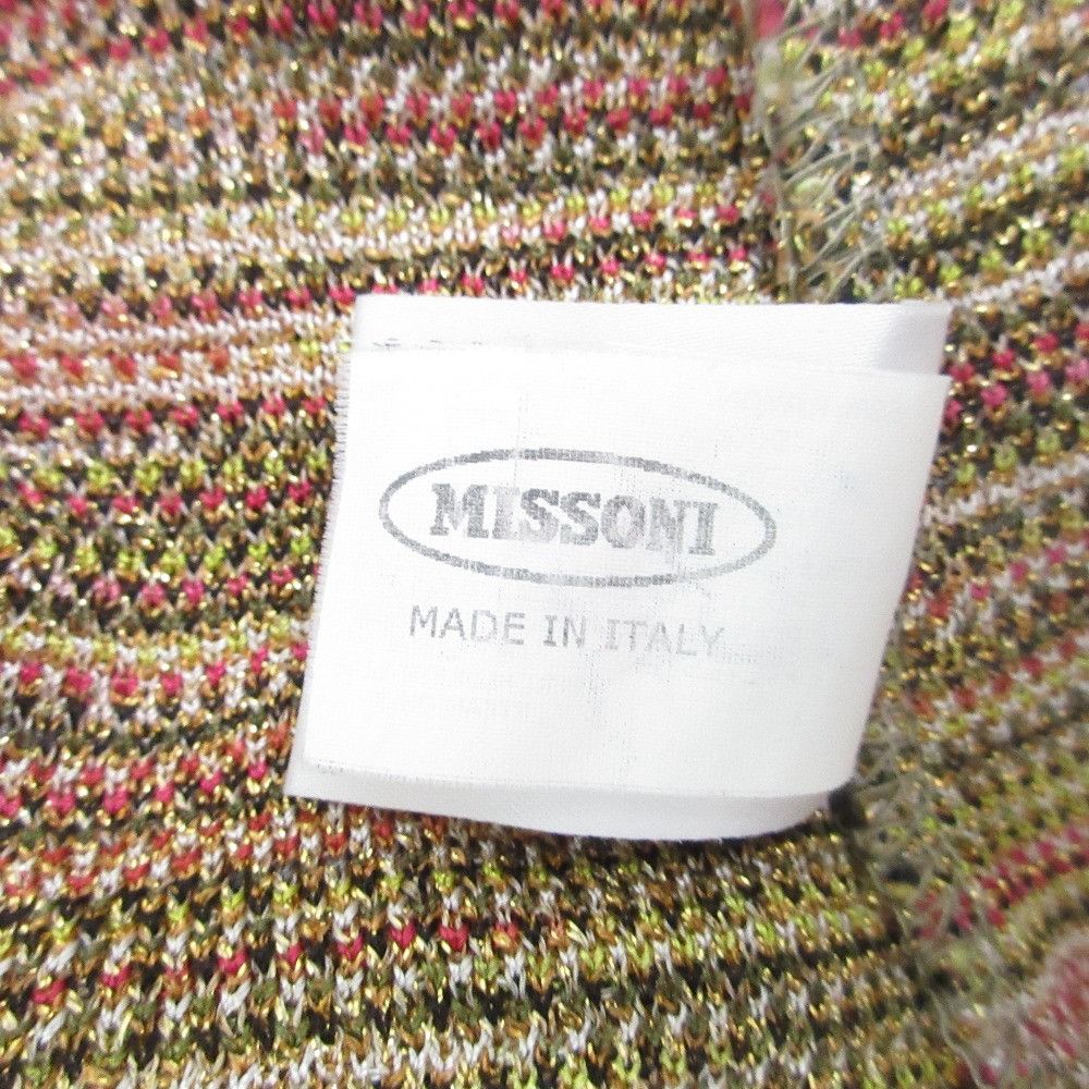 Other Other Missoni 50th Jacquard 2way Knit Ensemble Cotton Tops DUTY FREE for USA Size ONE SIZE - 11 Thumbnail