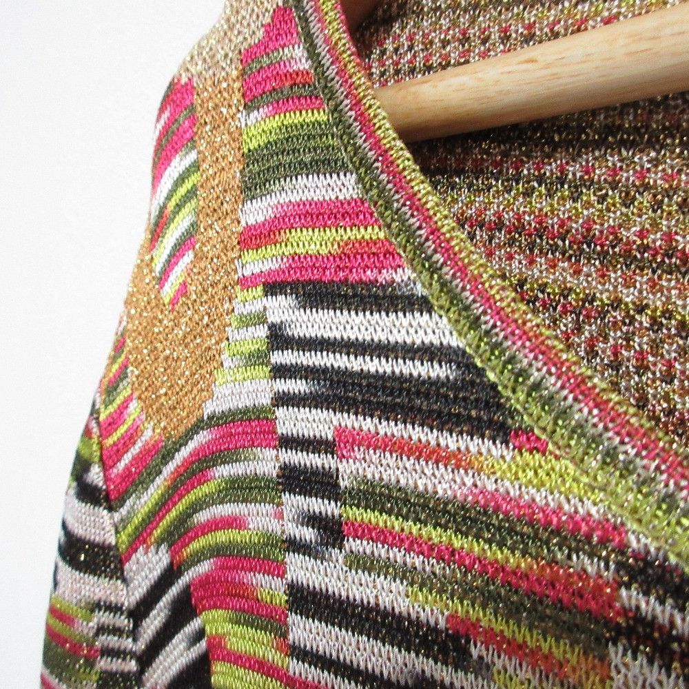 Other Other Missoni 50th Jacquard 2way Knit Ensemble Cotton Tops DUTY FREE for USA Size ONE SIZE - 4 Thumbnail