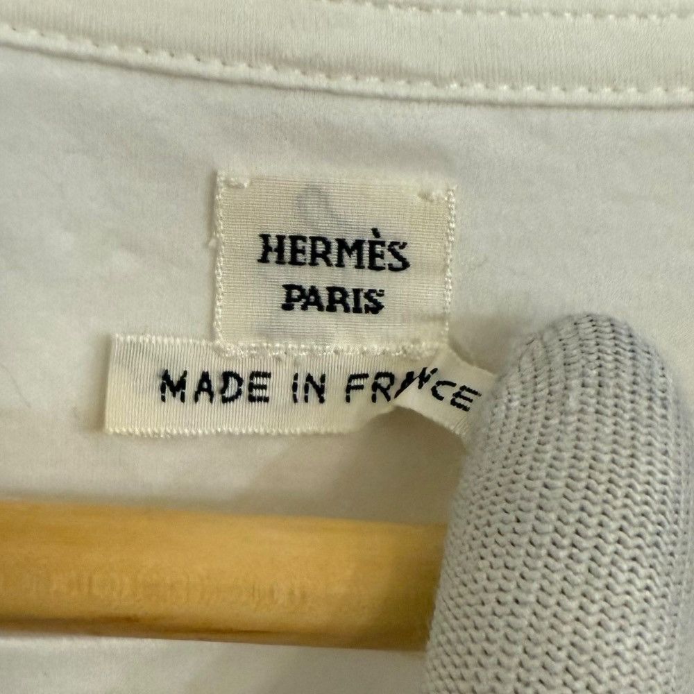 Hermes Hermes Hermes Embroidered Cotton Dress Cotton Dresses DUTY FREE for USA Size ONE SIZE - 6 Thumbnail