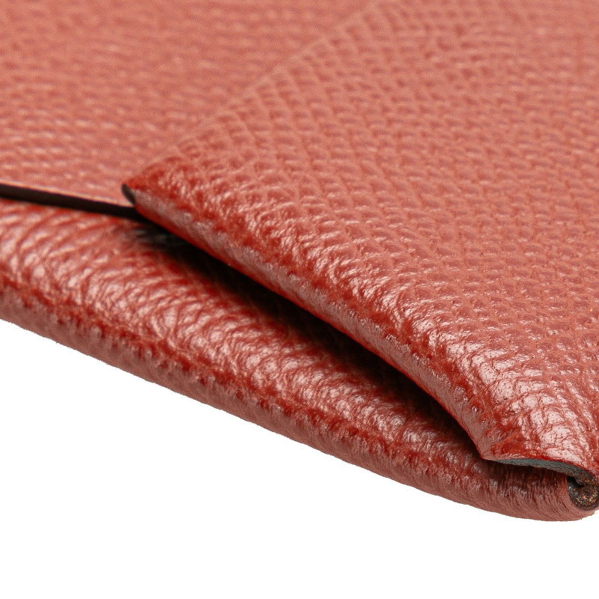 Hermes Hermès Bastia Wallet/Coin Purse Brown Epsom Leather Women's HERMES Size ONE SIZE - 6 Thumbnail