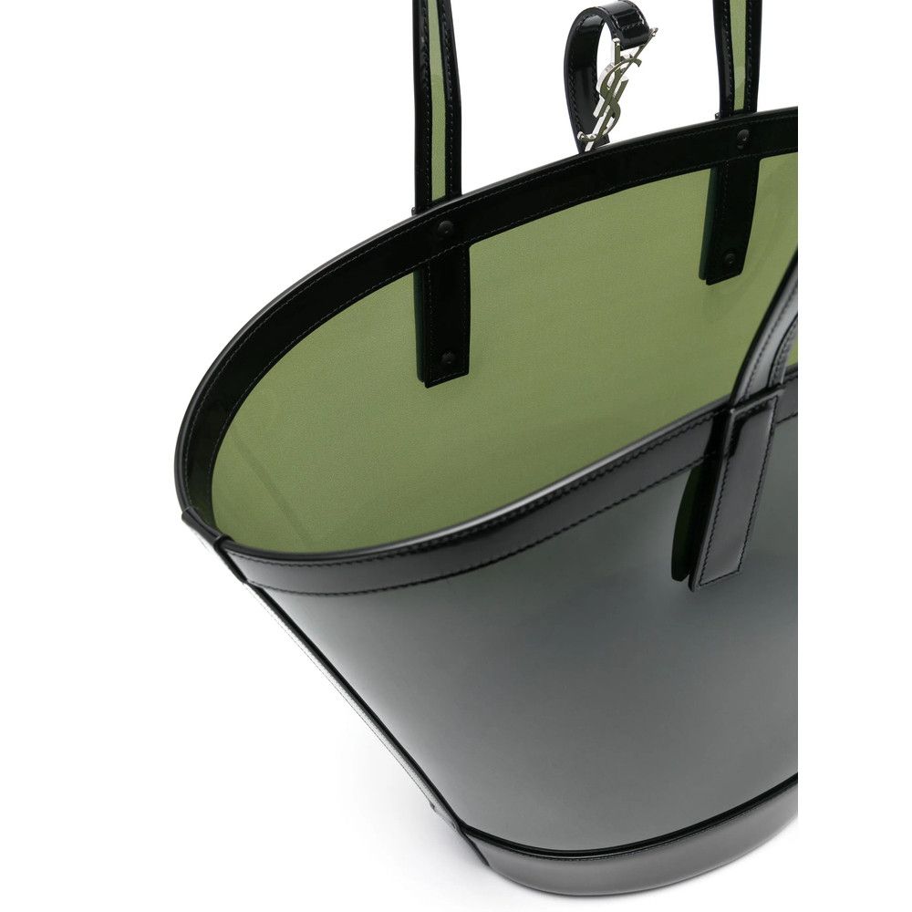 Saint Laurent Paris Saint Laurent GREEN Tote Bags Size ONE SIZE - 5 Thumbnail