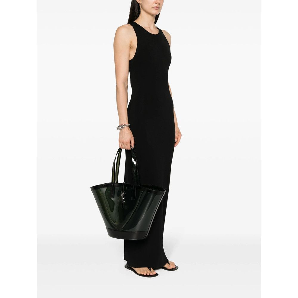Saint Laurent Paris Saint Laurent GREEN Tote Bags Size ONE SIZE - 2 Thumbnail