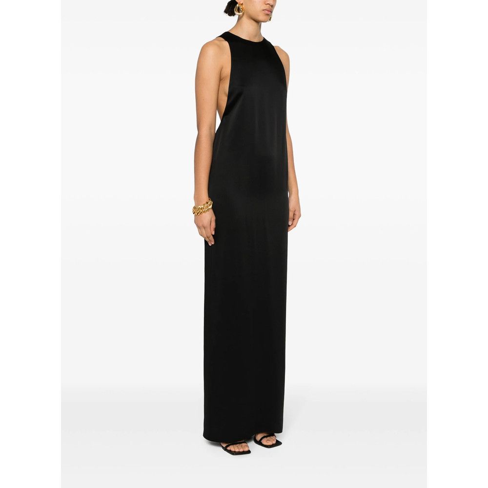 Saint Laurent Paris Saint Laurent BLACK Dresses - Evening Dresses Size S / US 4 / IT 40 - 2 Thumbnail