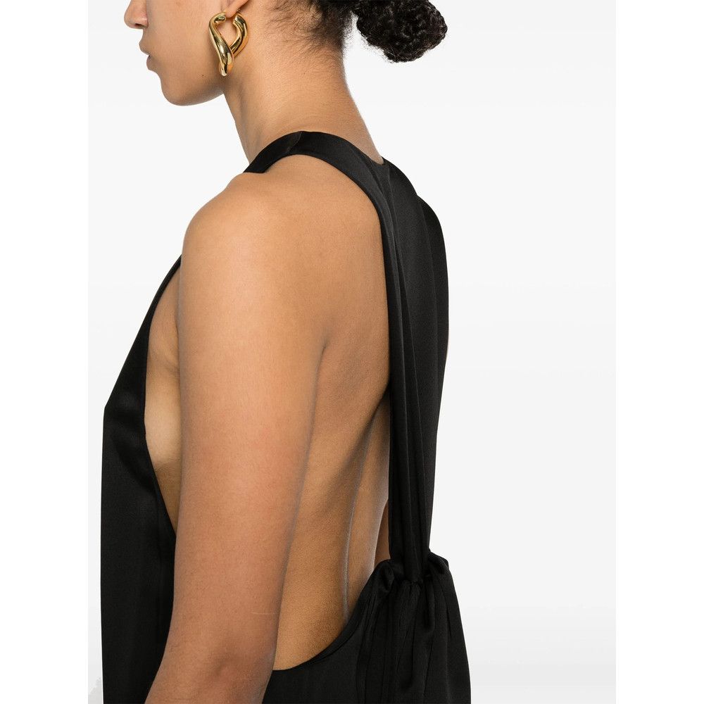 Saint Laurent Paris Saint Laurent BLACK Dresses - Evening Dresses Size S / US 4 / IT 40 - 3 Thumbnail