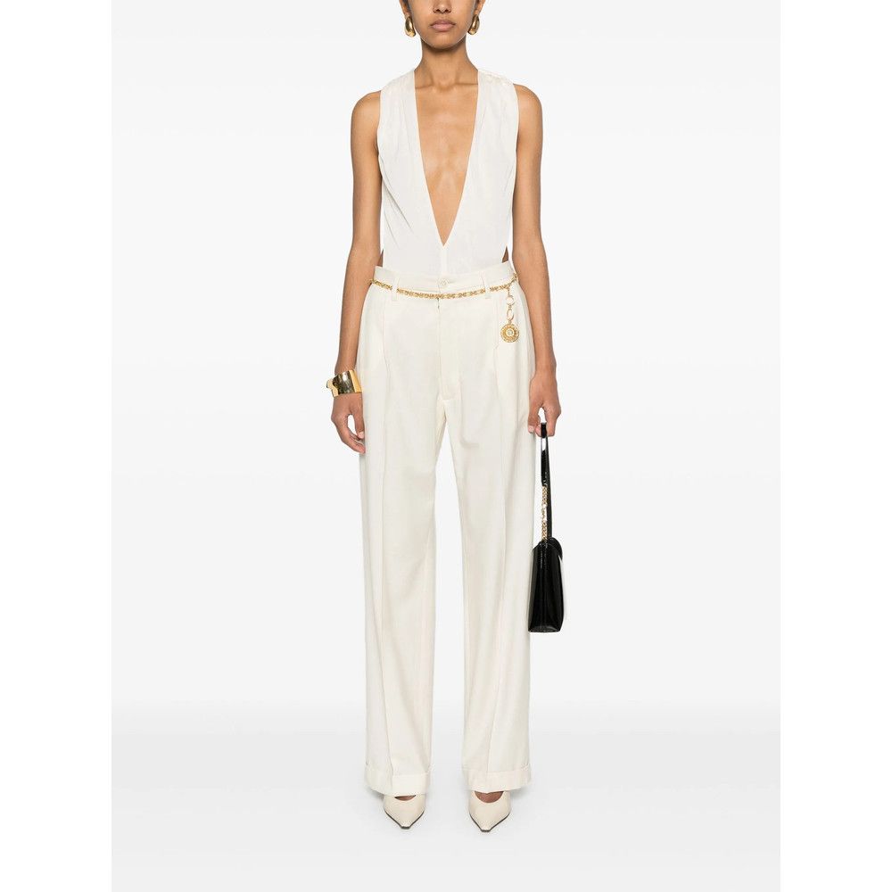 Saint Laurent Paris Saint Laurent NEUTRALS Tops - Vests & Tank Tops Size M / US 6-8 / IT 42-44 - 5 Thumbnail