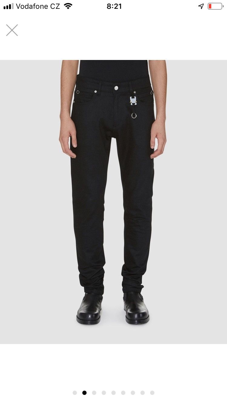 Alyx Black Keychain Jeans (BRAND NEW) Size US 32 / EU 48 - 1 Thumbnail