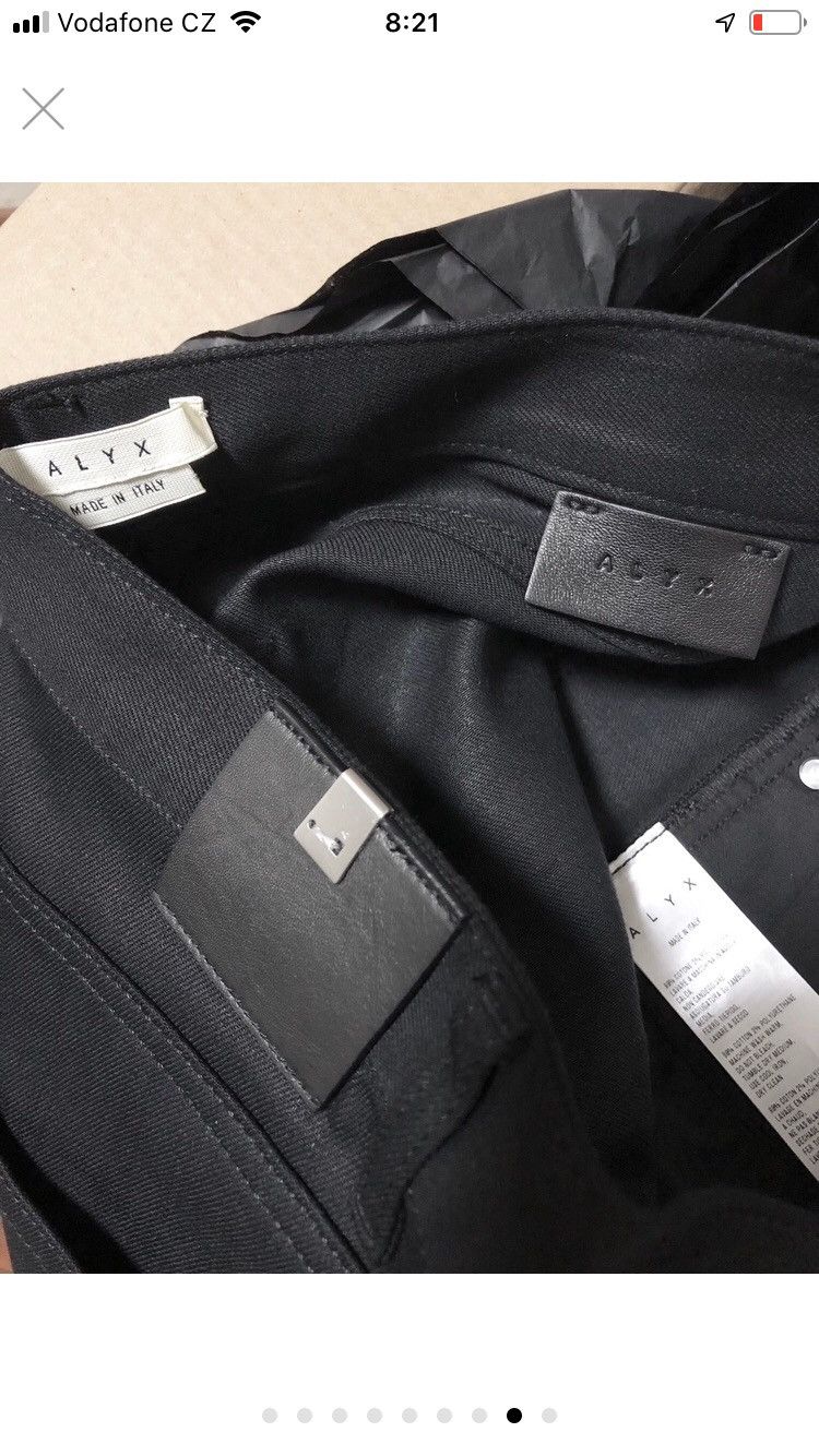 Alyx Black Keychain Jeans (BRAND NEW) Size US 32 / EU 48 - 6 Thumbnail