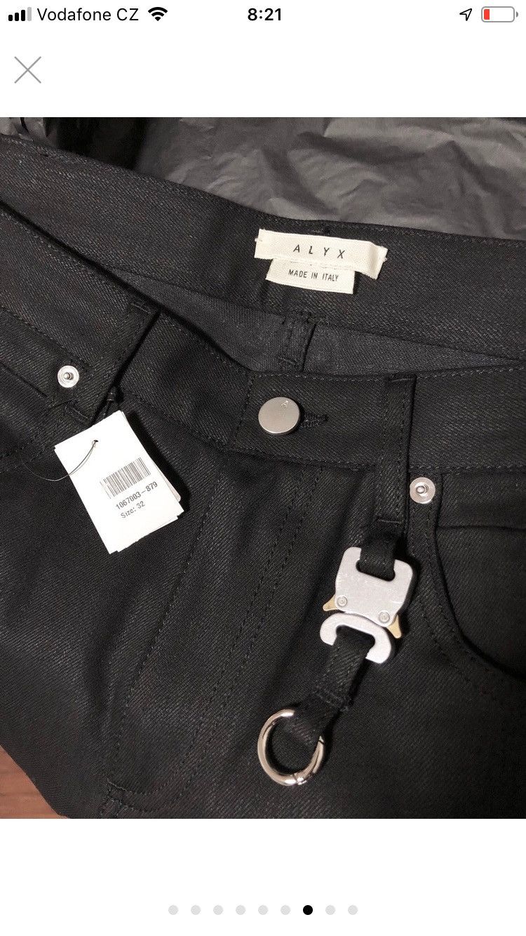 Alyx Black Keychain Jeans (BRAND NEW) Size US 32 / EU 48 - 7 Thumbnail