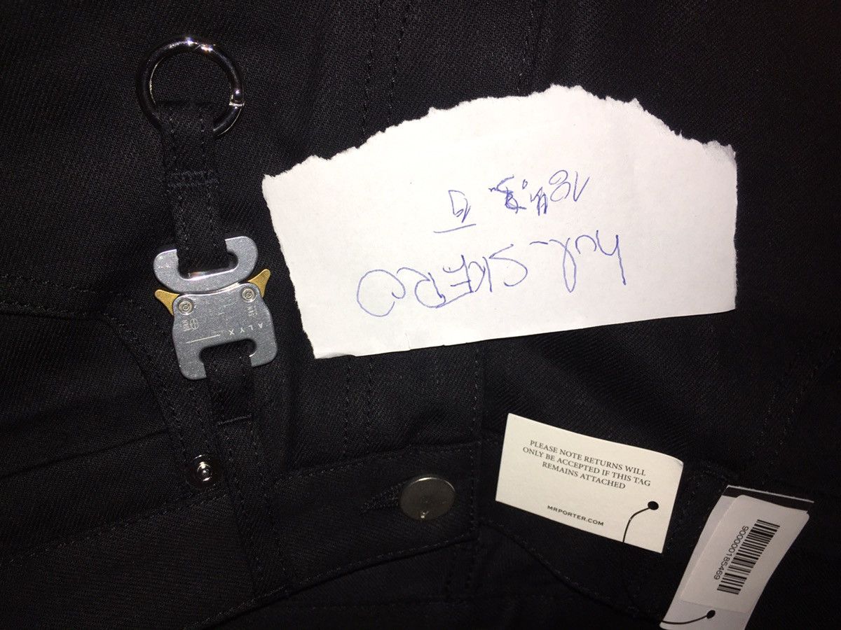 Alyx Black Keychain Jeans (BRAND NEW) Size US 32 / EU 48 - 10 Thumbnail