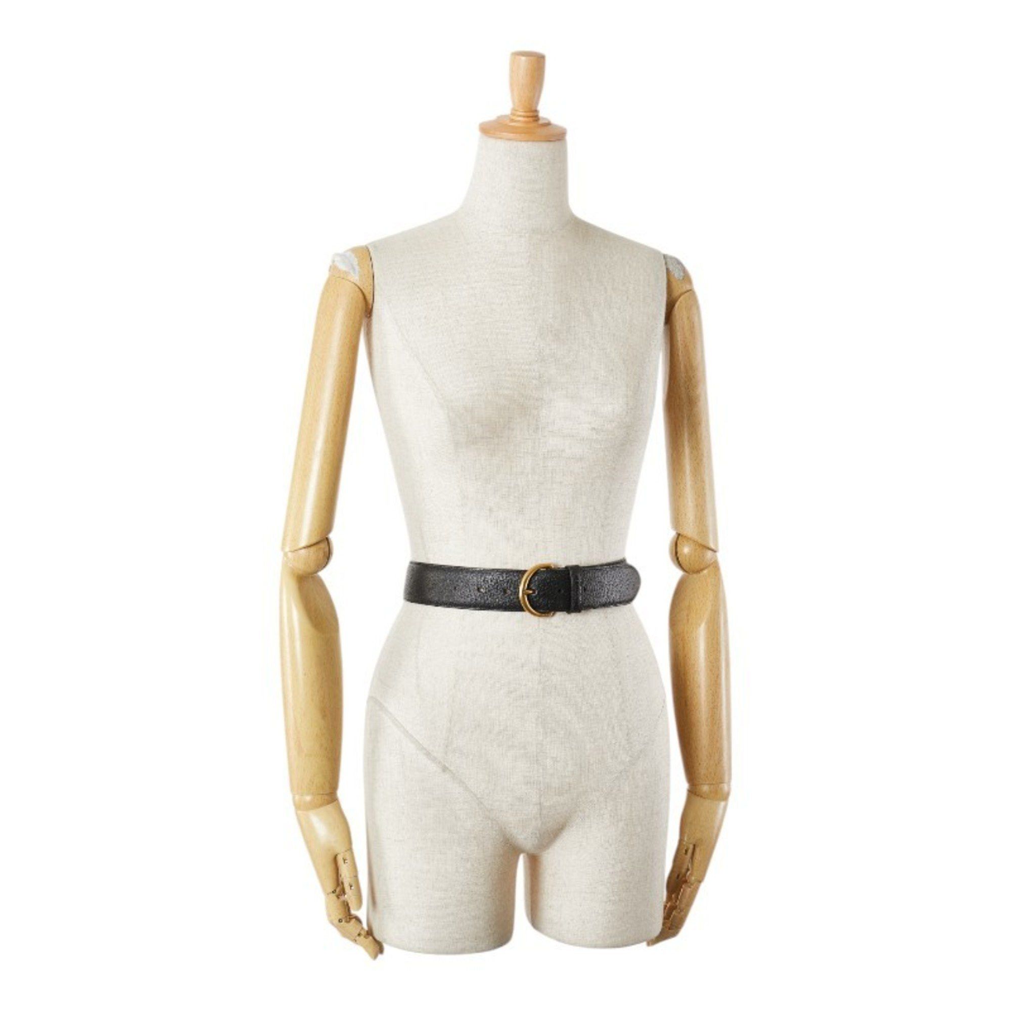 Gucci Gucci Belt Size: 80/32 573325 Black Leather Women's GUCCI Size ONE SIZE - 6 Thumbnail
