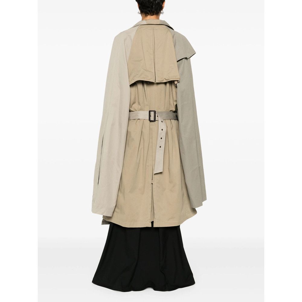 Balenciaga Balenciaga NEUTRALS Coats - Trench & Raincoats Size S / US 4 / IT 40 - 3 Thumbnail