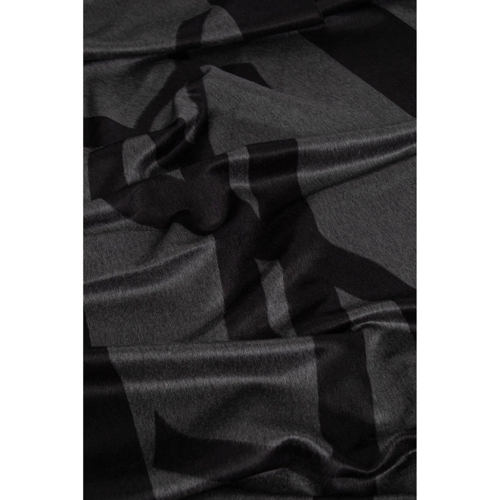Saint Laurent Paris Saint Laurent GREY Scarves Size ONE SIZE - 2 Thumbnail