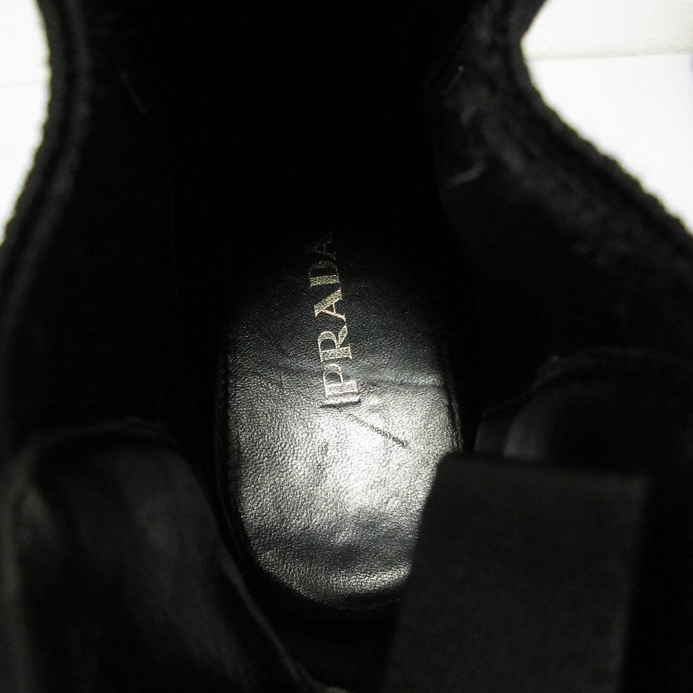 Prada Prada Prada Leather Chelsea Boots Leather Shoes DUTY FREE for USA Size ONE SIZE - 16 Thumbnail