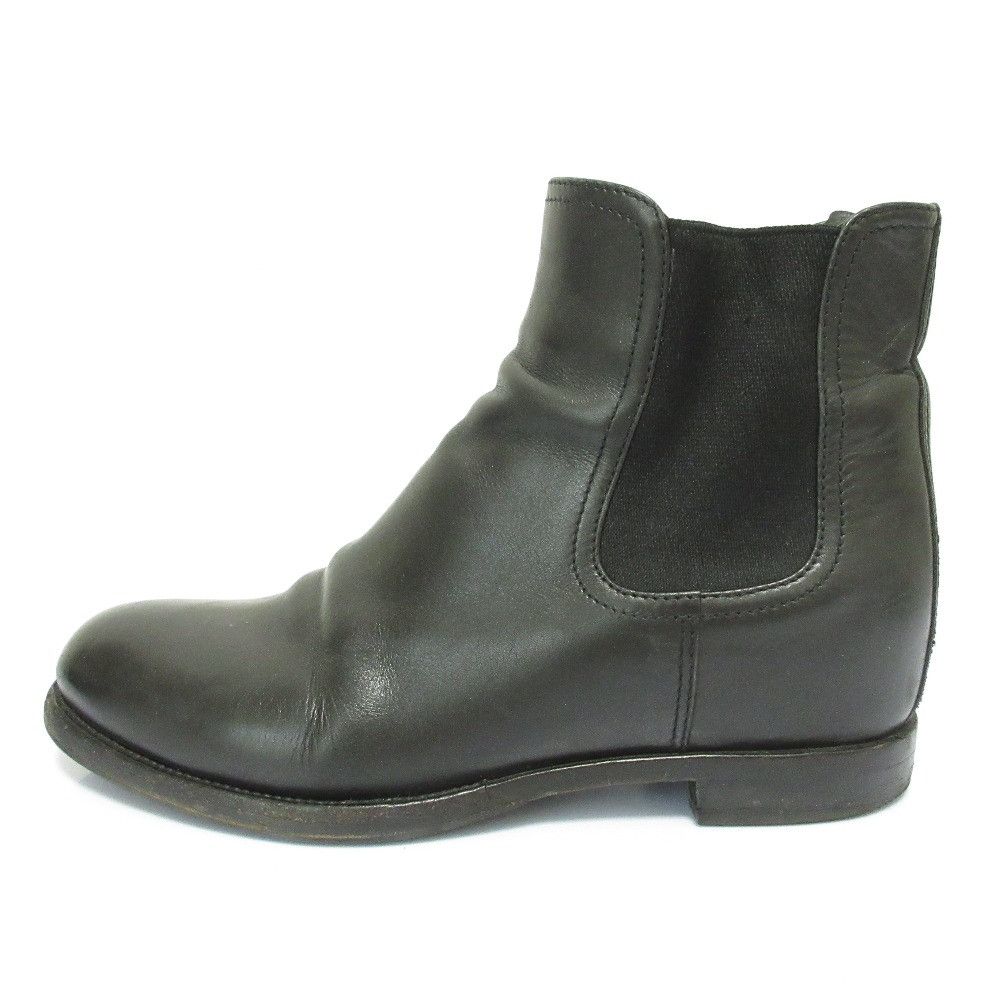 Prada Prada Prada Leather Chelsea Boots Leather Shoes DUTY FREE for USA Size ONE SIZE - 3 Thumbnail