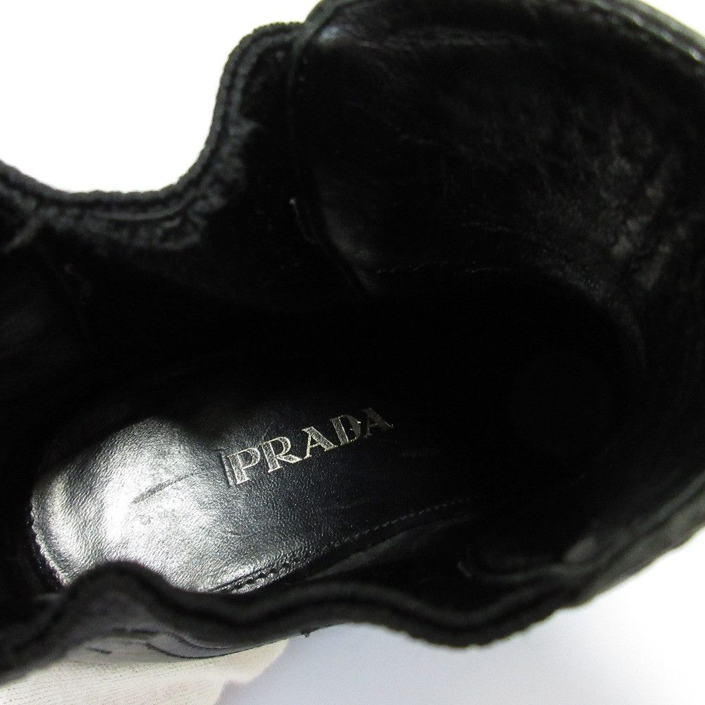 Prada Prada Prada Leather Chelsea Boots Leather Shoes DUTY FREE for USA Size ONE SIZE - 6 Thumbnail