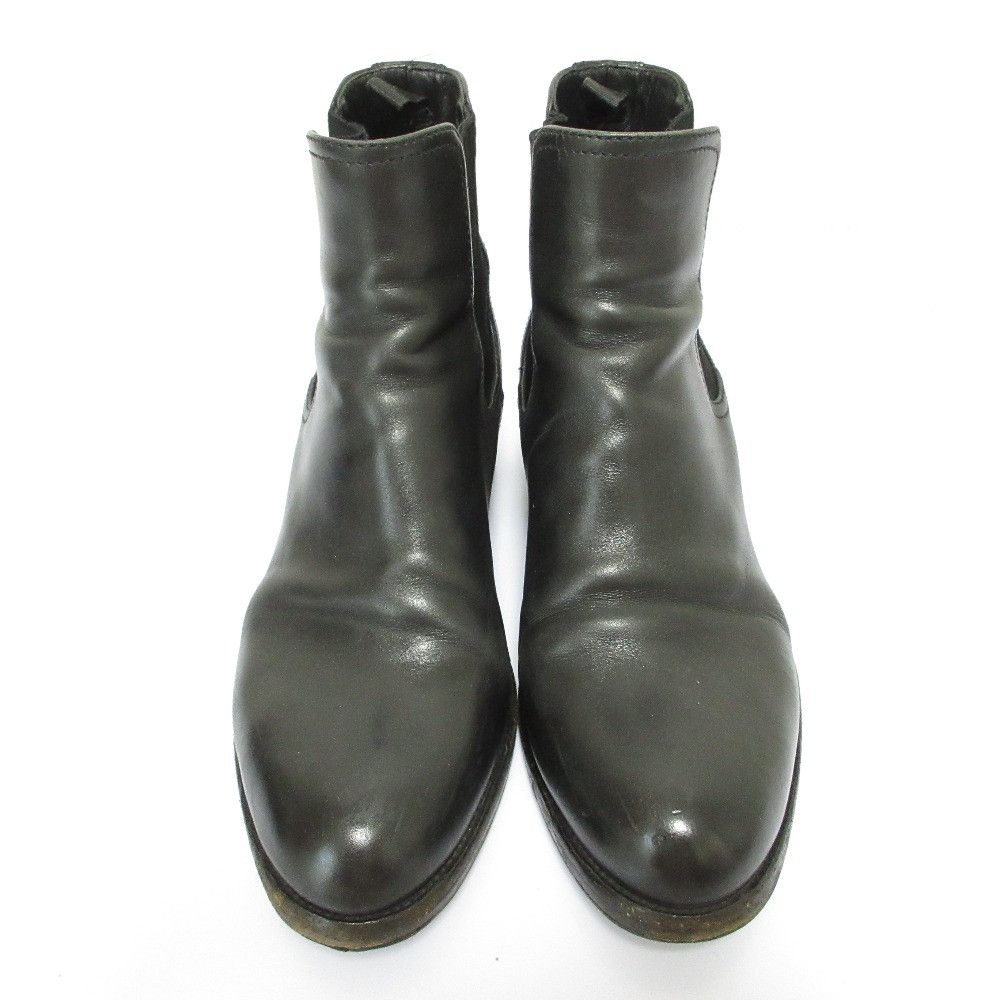 Prada Prada Prada Leather Chelsea Boots Leather Shoes DUTY FREE for USA Size ONE SIZE - 2 Thumbnail