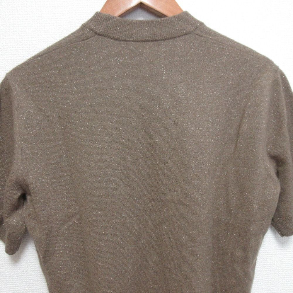 Other Other BLAMINK Wool Lame Short Sleeve Knit Others Tops 7918-106-0112 DUTY FREE for USA Size ONE SIZE - 4 Thumbnail