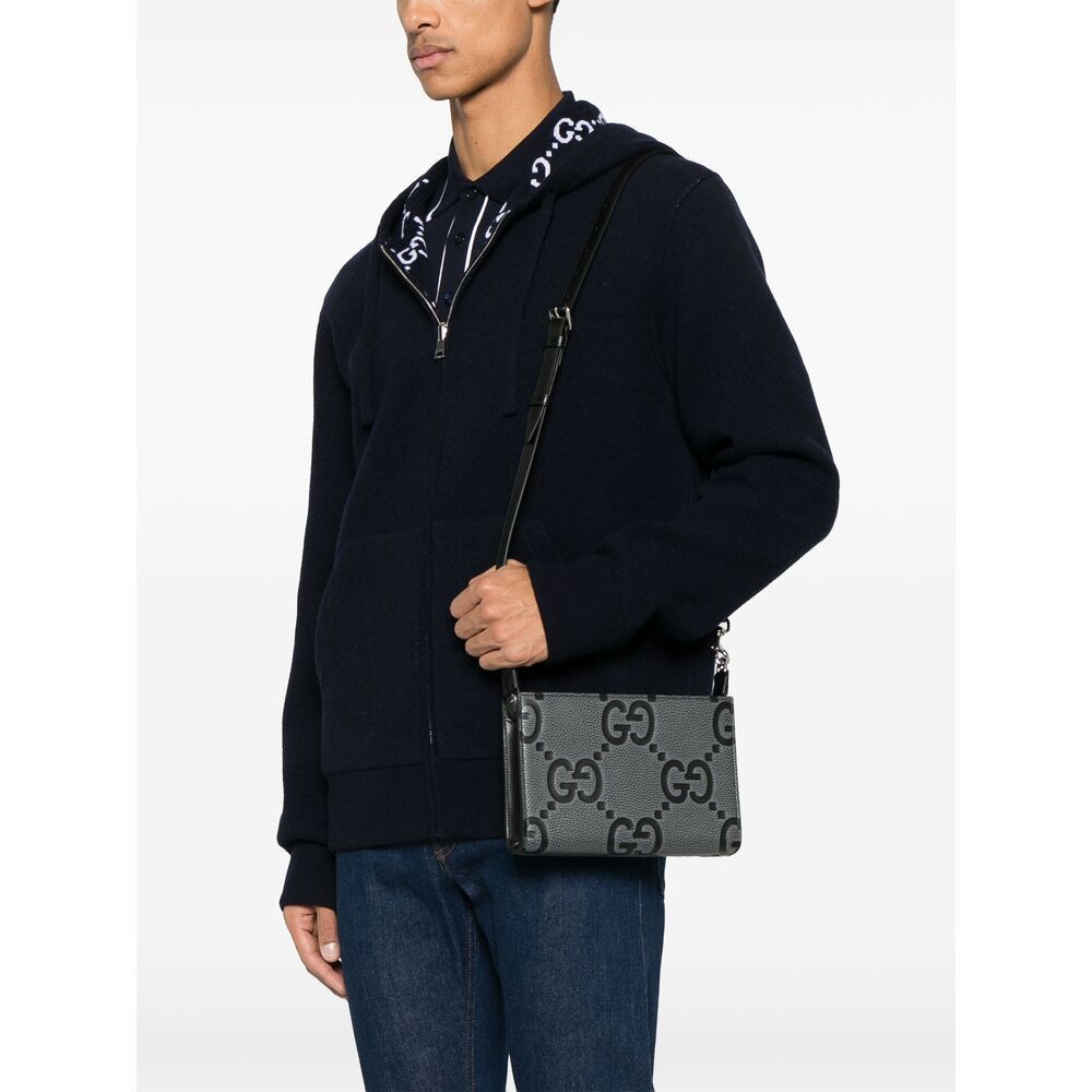 Gucci Gucci GREY Messenger Bags Size ONE SIZE - 3 Thumbnail