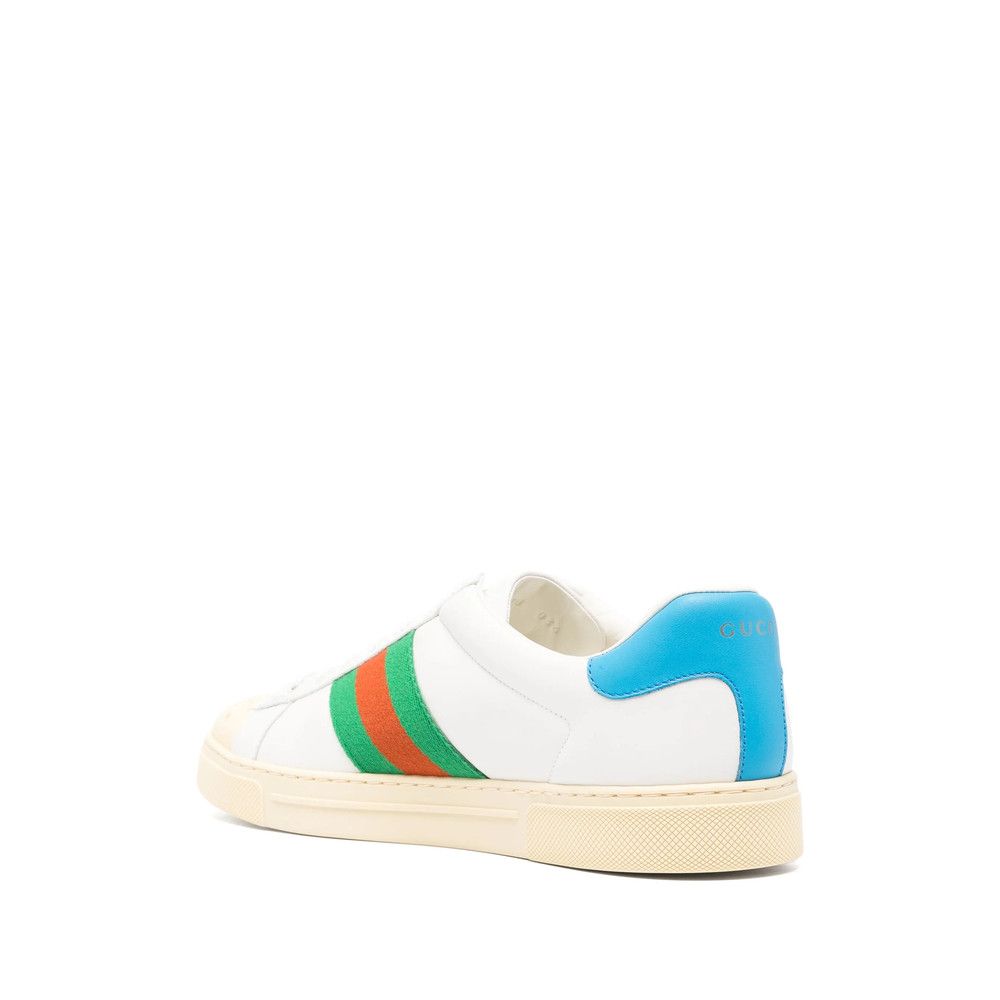 Gucci Gucci WHITE Trainers - Low-Tops Size US 9 / EU 42 - 4 Thumbnail