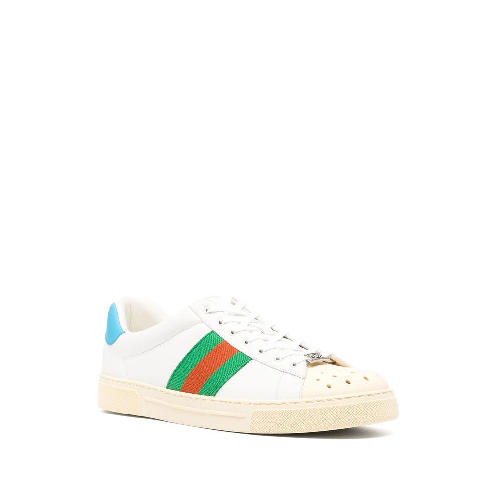 Gucci Gucci WHITE Trainers - Low-Tops Size US 10 / EU 43 - 2 Thumbnail
