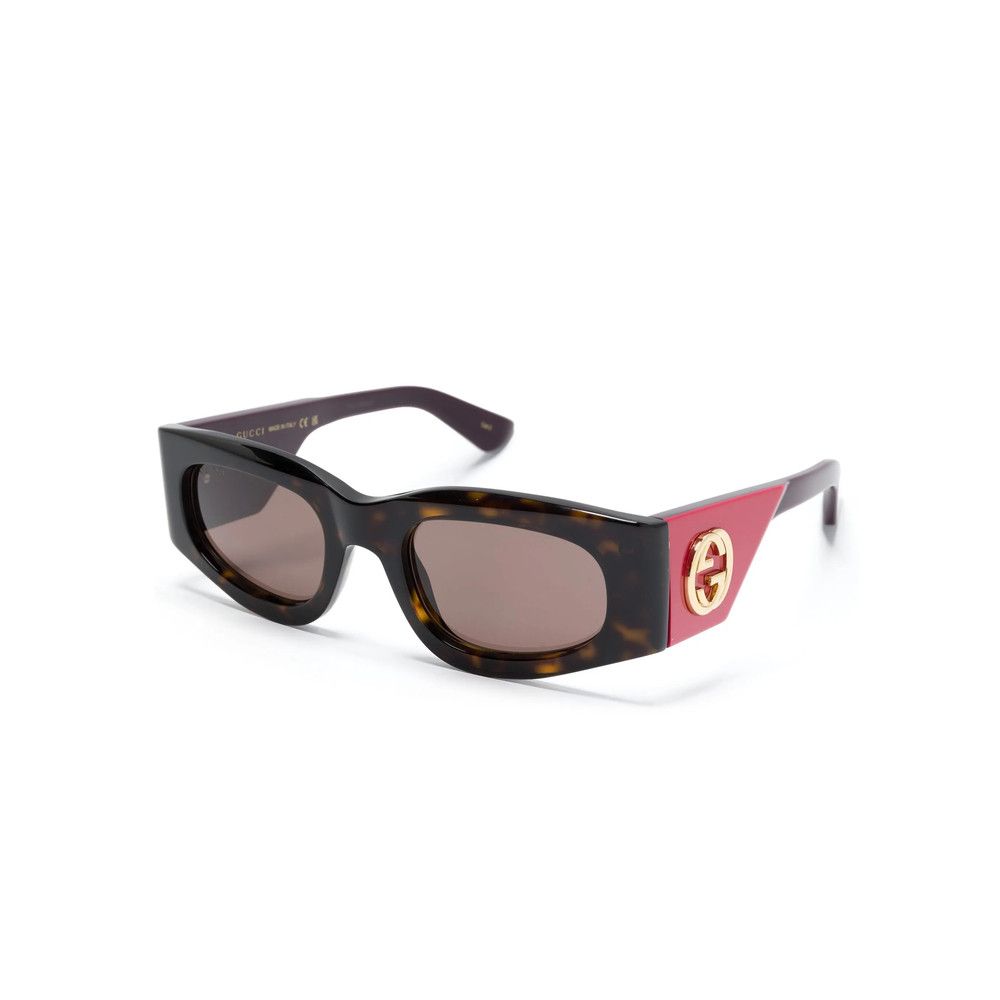 Gucci Gucci PURPLE Sunglasses Size ONE SIZE - 2 Thumbnail