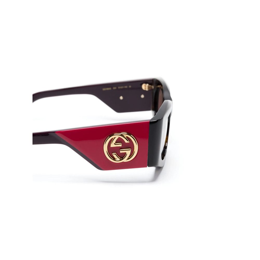 Gucci Gucci PURPLE Sunglasses Size ONE SIZE - 3 Thumbnail