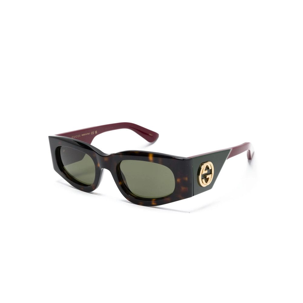 Gucci Gucci BROWN Sunglasses Size ONE SIZE - 4 Thumbnail