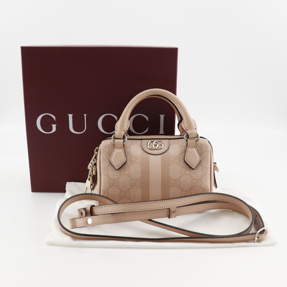 Gucci Gucci Gucci Ophidia GG Supreme 2way Bag Canvas Handbag 781490 FAD03 6241 DUTY FREE for USA Size ONE SIZE - 10 Thumbnail