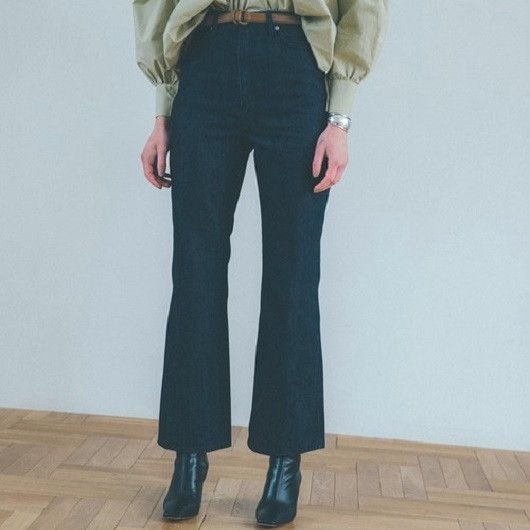 Other Other CLANE COLOR DYE BOOTS CUT DENIM Denim Pants Cotton Jeans 11111-7312 DUTY FREE for USA Size ONE SIZE - 3 Thumbnail
