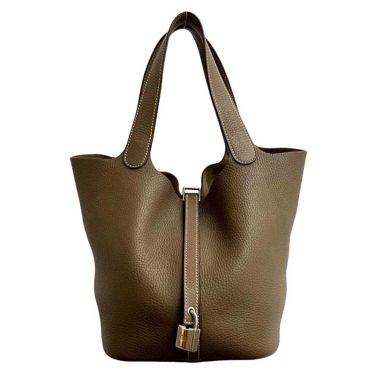 Hermes Hermes Hermes Picotin Lock Taurillon Clemence Handbag Leather Handbag Stamp X (2016) DUTY FREE for USA Size ONE SIZE - 2 Thumbnail