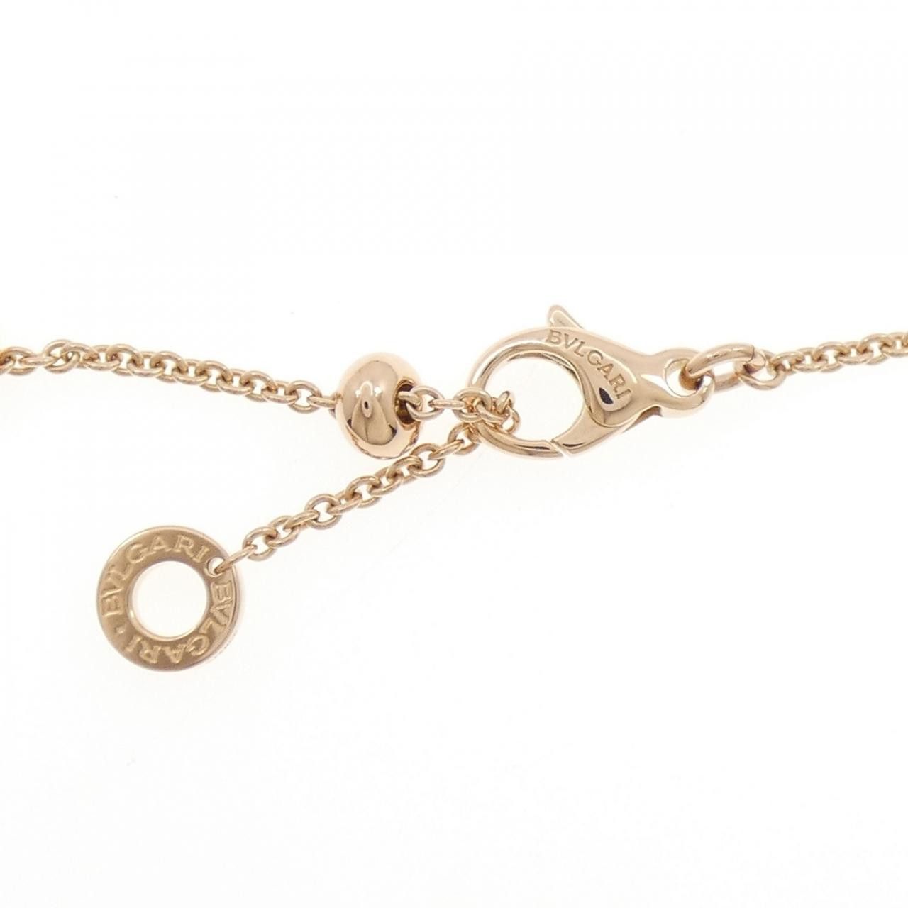 Bvlgari Bvlgari Bvlgari B.zero1 750 Pink Gold Ceramic Diamond Necklace Ceramic Necklace 347577 DUTY FREE for USA Size ONE SIZE - 4 Thumbnail