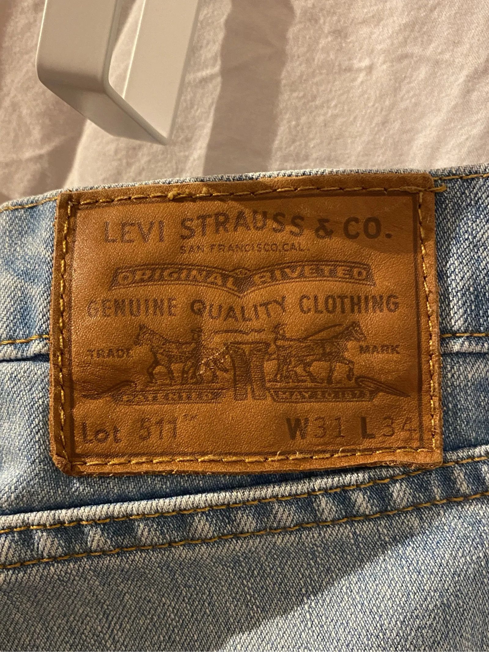 Levi's Levi's Levis Premium 511 Jeans Size US 31 - 2 Thumbnail