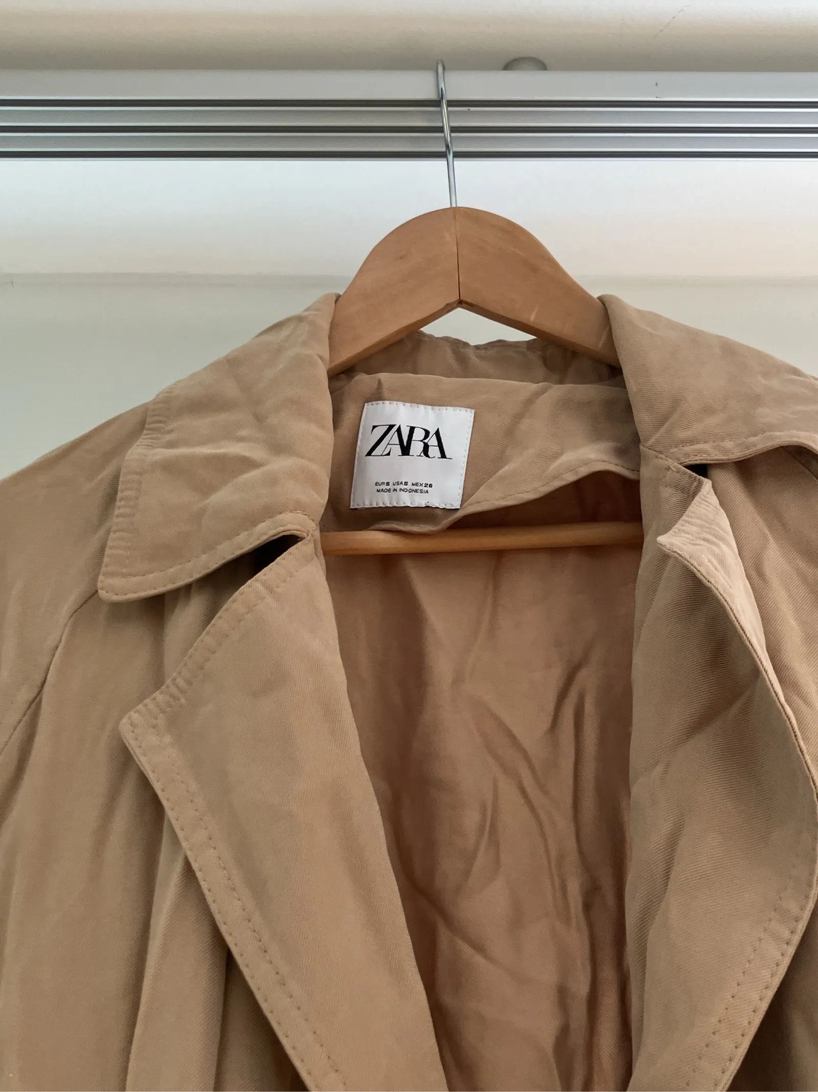 Zara Zara Trenchcoat Size S / US 4 / IT 40 - 2 Thumbnail