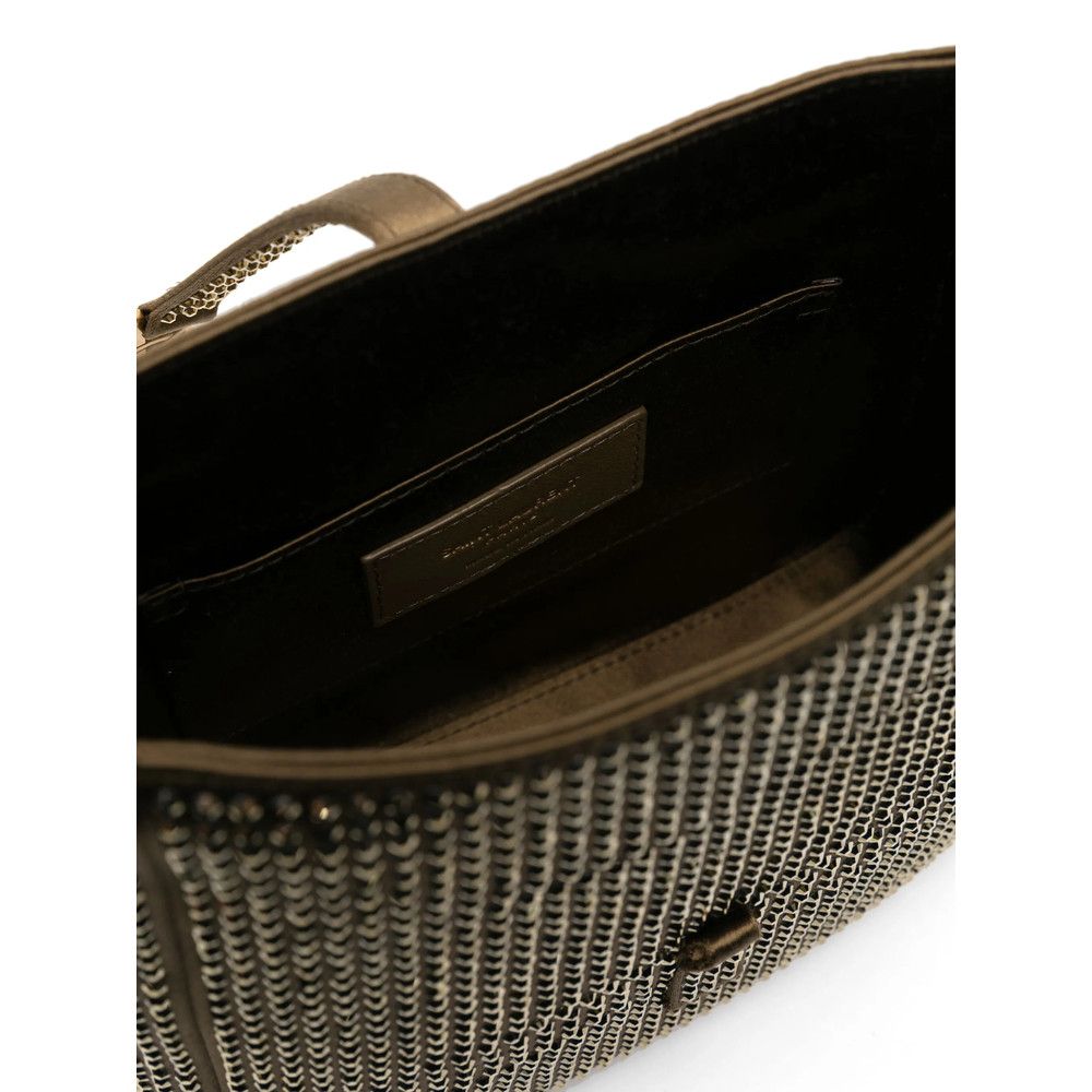 Saint Laurent Paris Saint Laurent GREEN Shoulder Bags Size ONE SIZE - 4 Thumbnail