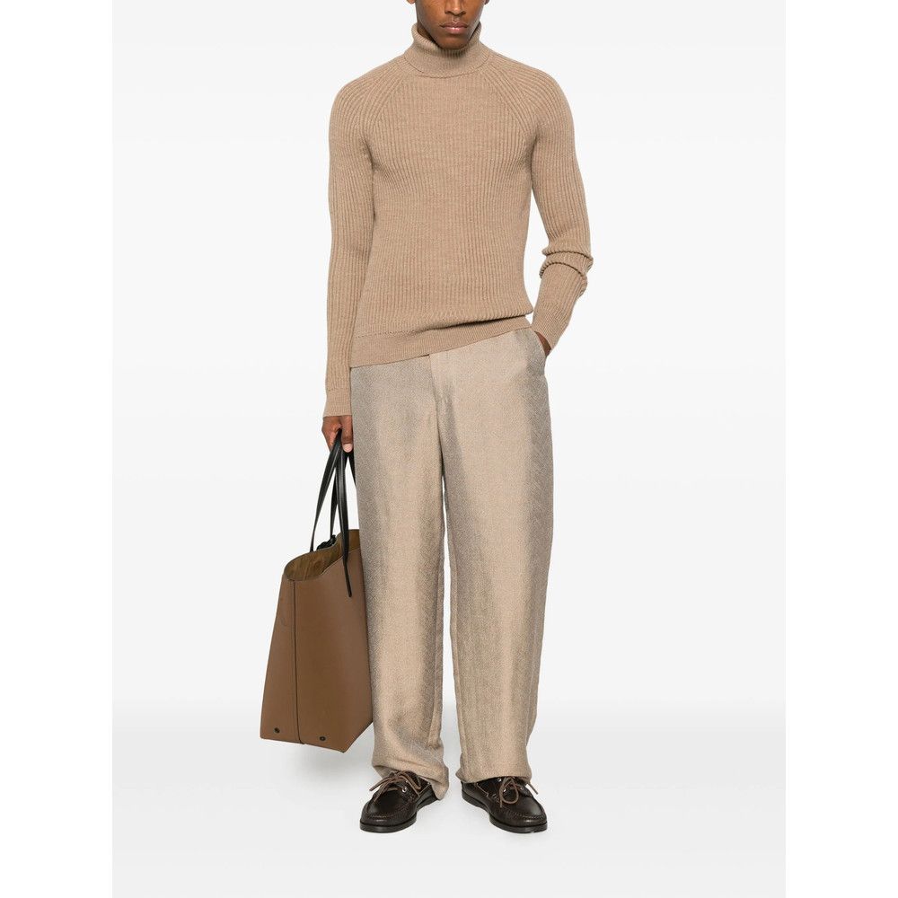 Zanone Zanone NEUTRALS Sweaters & Knitwear - Jumpers Size US L / EU 52-54 / 3 - 2 Thumbnail