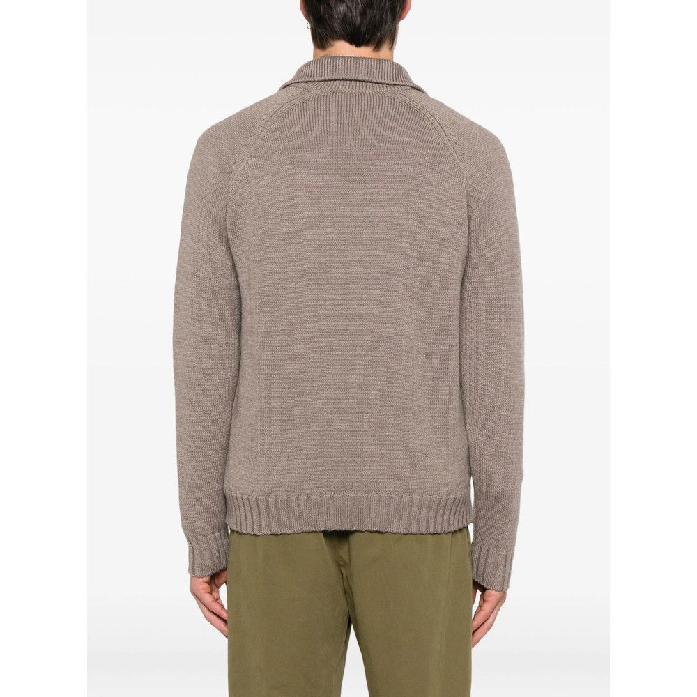 Zanone Zanone BROWN Sweaters & Knitwear - Jumpers Size US XXL / EU 58 / 5 - 4 Thumbnail