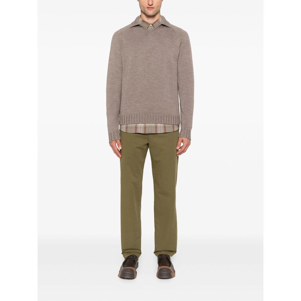 Zanone Zanone BROWN Sweaters & Knitwear - Jumpers Size US XXL / EU 58 / 5 - 5 Thumbnail