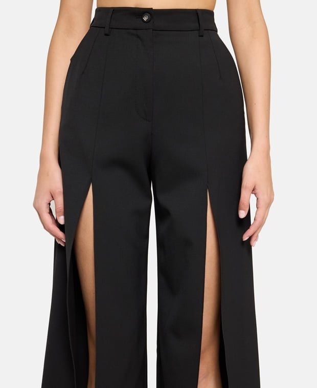 Dolce & Gabbana Trousers with slits Size 42" / US 20 - 3 Thumbnail