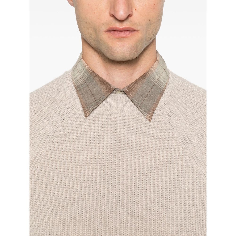 Zanone Zanone NEUTRALS Sweaters & Knitwear - Jumpers Size US XL / EU 56 / 4 - 4 Thumbnail