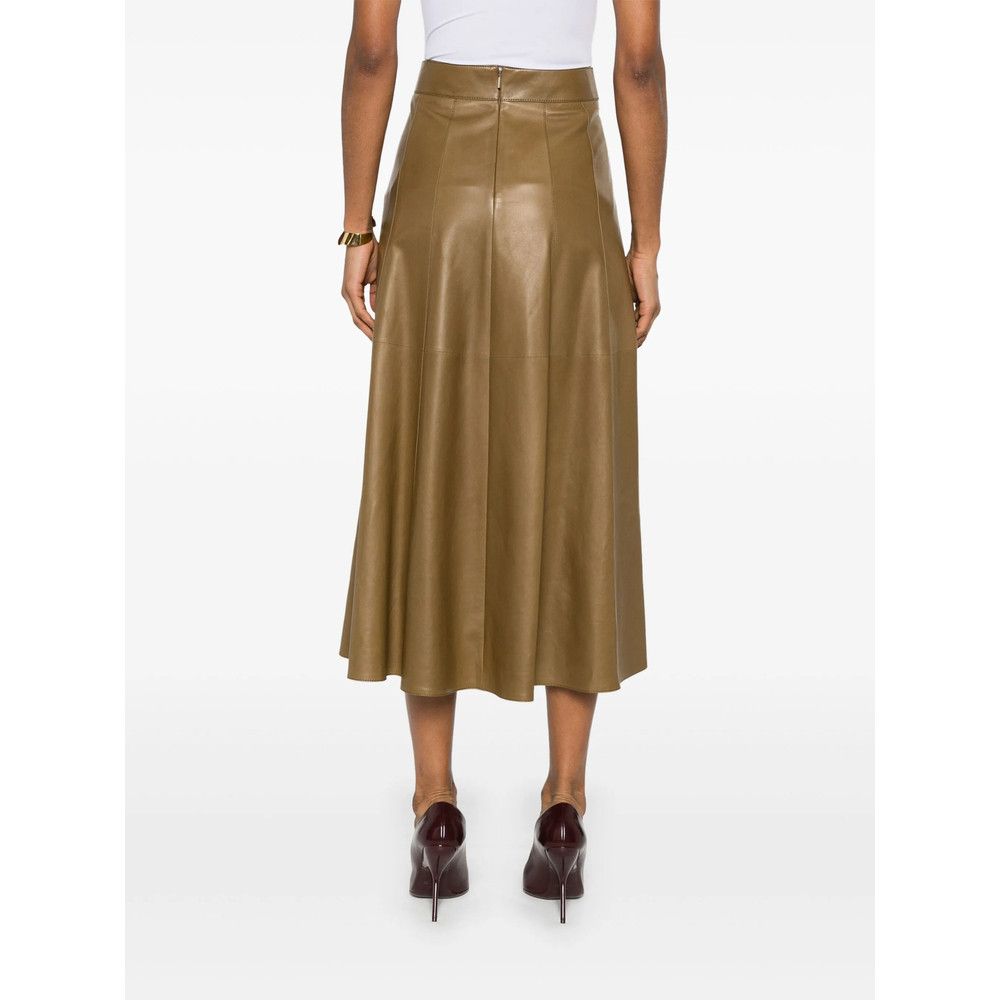 Saint Laurent Paris Saint Laurent GREEN Skirts - A-Line Skirts Size 27" / US 4 / IT 40 - 3 Thumbnail