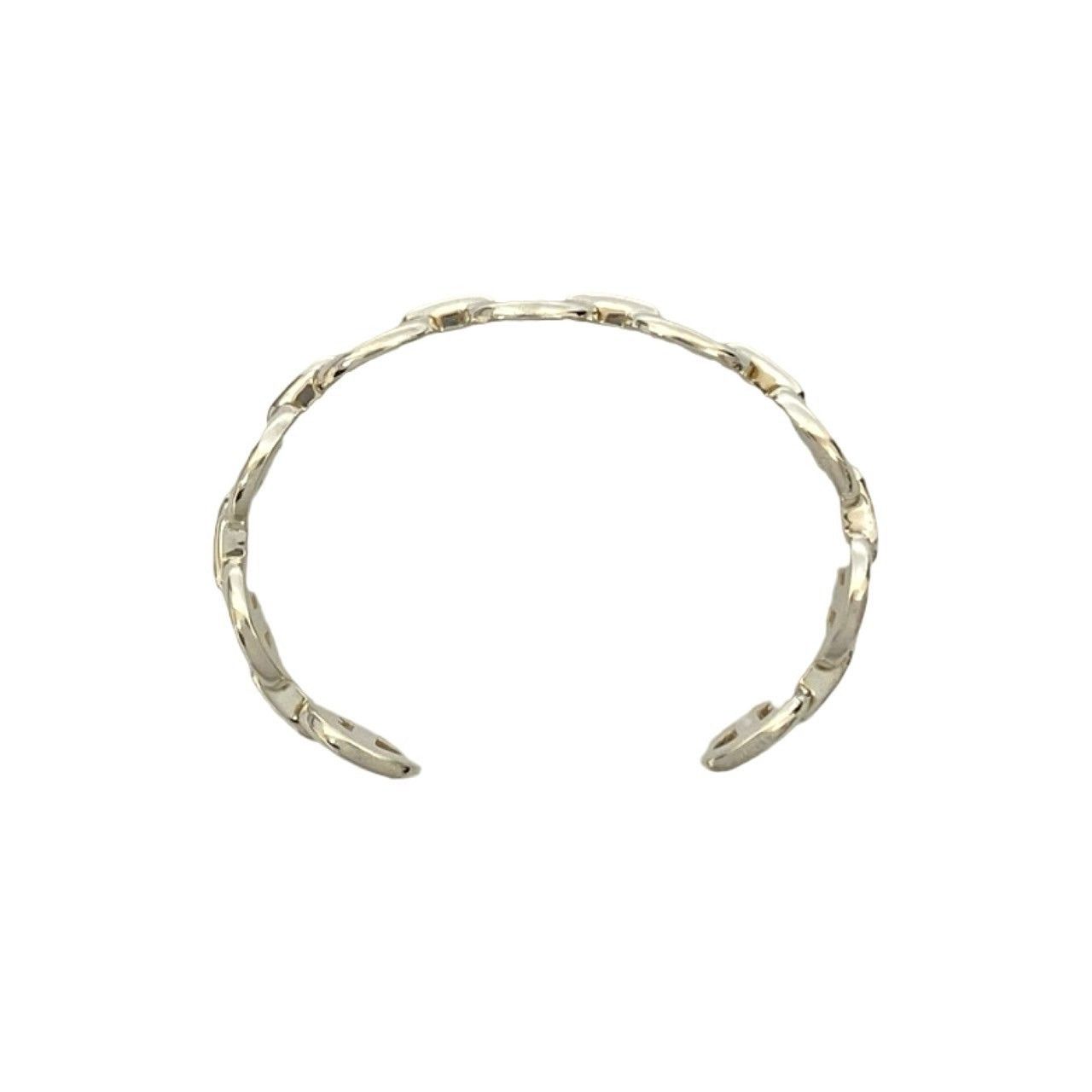 Hermes Hermes Hermes Chaine d'Ancre Enchaînée Silver 925 Bracelet Metal Bangle DUTY FREE for USA Size ONE SIZE - 8 Thumbnail